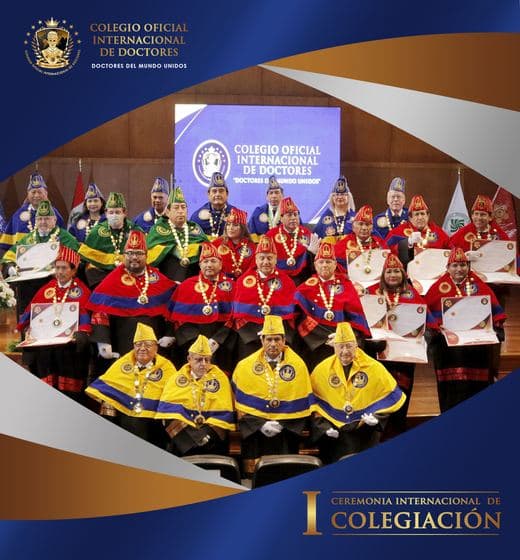 I Ceremonia Internacional de Colegiación