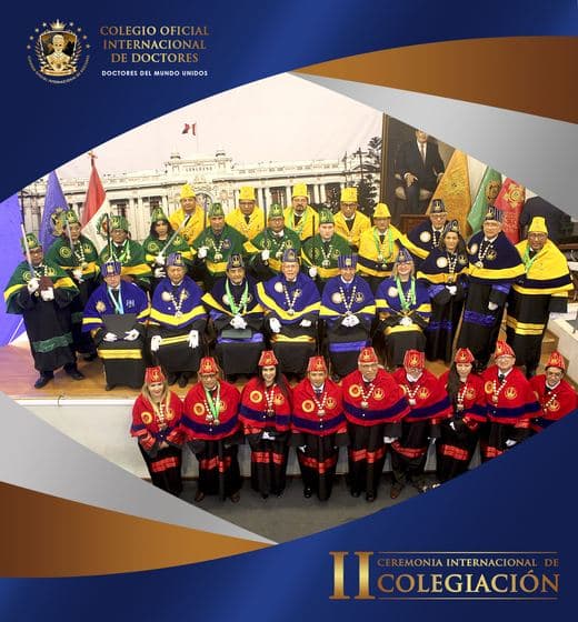 II Ceremonia Internacional de Colegiación